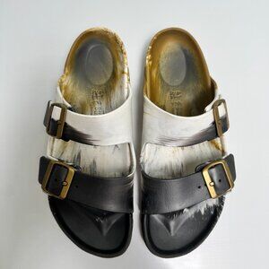 Birkenstock Arizona Essentials Slide Sandal- EVA multi metallic